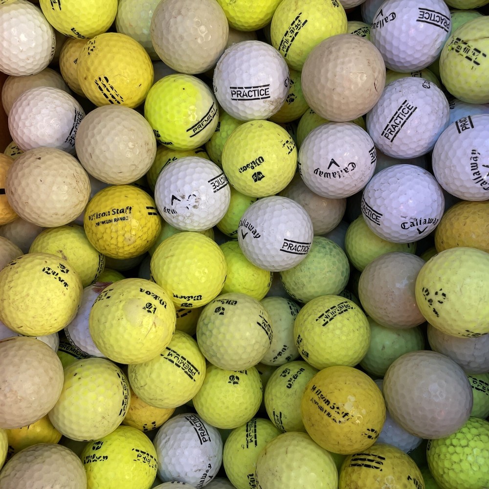 100 Used Golf Balls Hitaway *Please read Description* Hit and Forget