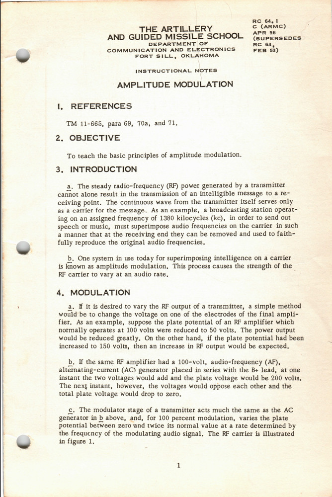 58 Page 1956 TM 11-665 Reference Instructional Notes Missile School on Data CD