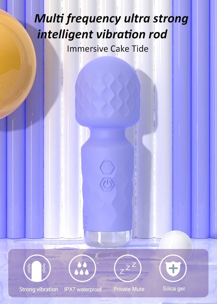 Mini AV smart vibrator Multi-frequency mute portable climax vibrator