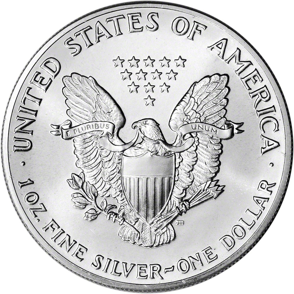 1989 American Silver Eagle Coin - NGC MS69