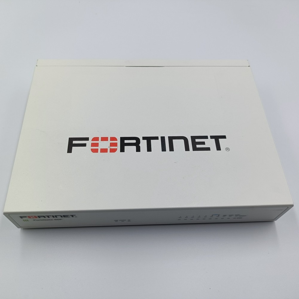 Fortinet Fortigate-60F Network Security Firewall Initialized FG-60F w/Adapter