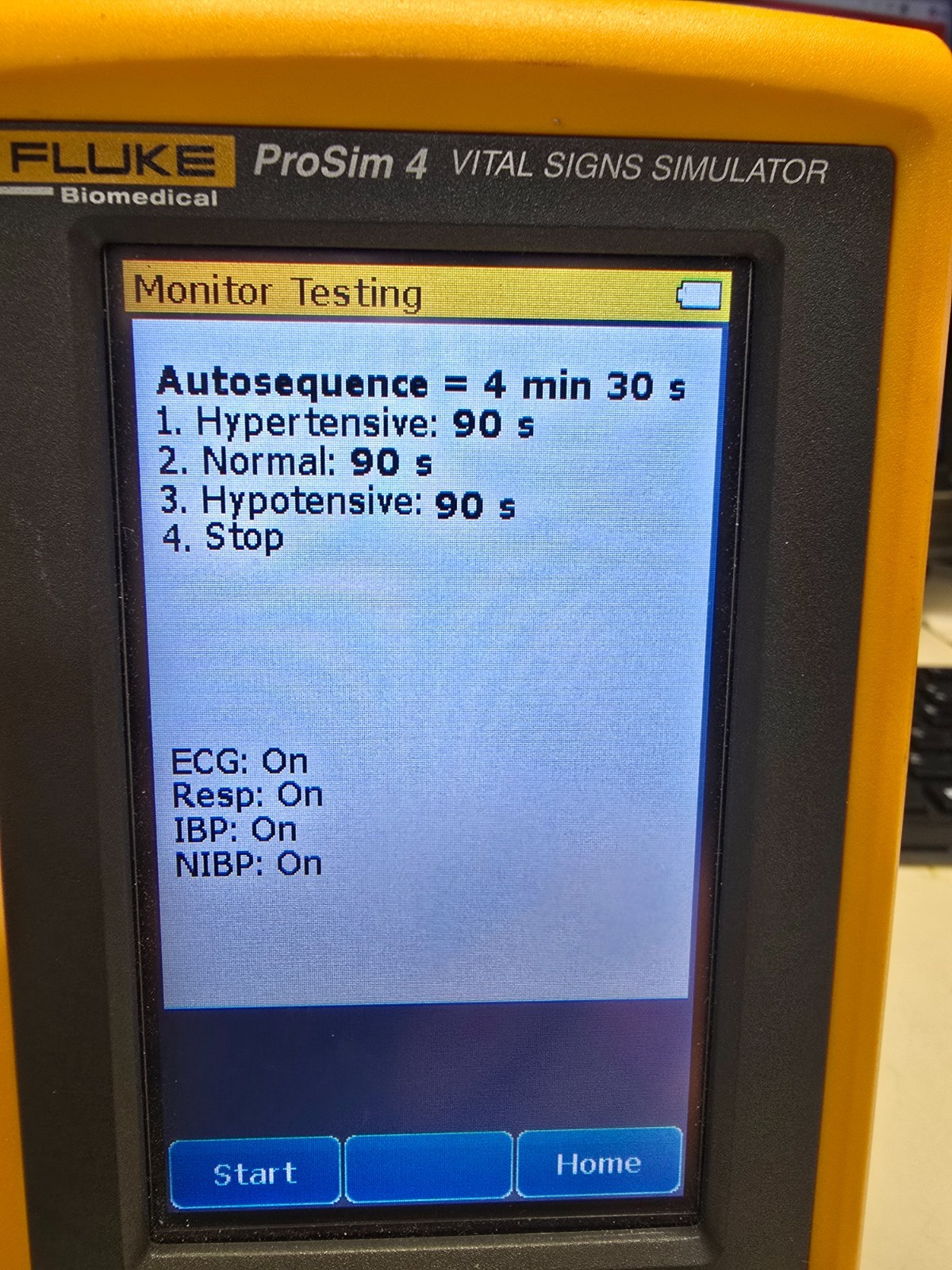 FLUKE Biomedical ProSim 4 Vital Signs Simulator TESTED 7-2022 Calibration
