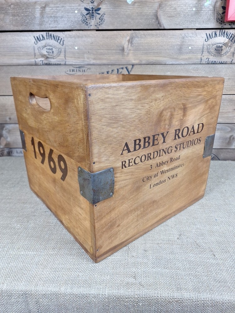 Decorative 7" Abbey Road Record Boxes.