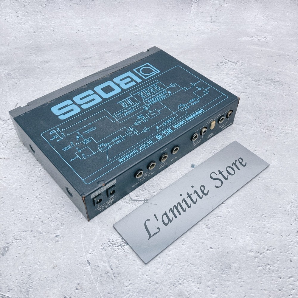BOSS RCL-10 Micro Rack Compressor Limiter Guitar Effects Processor RCL10 Tested