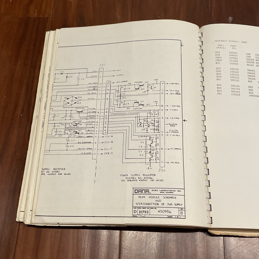 DANA Model 5800 Digital Multimeter Instruction Manual 980432