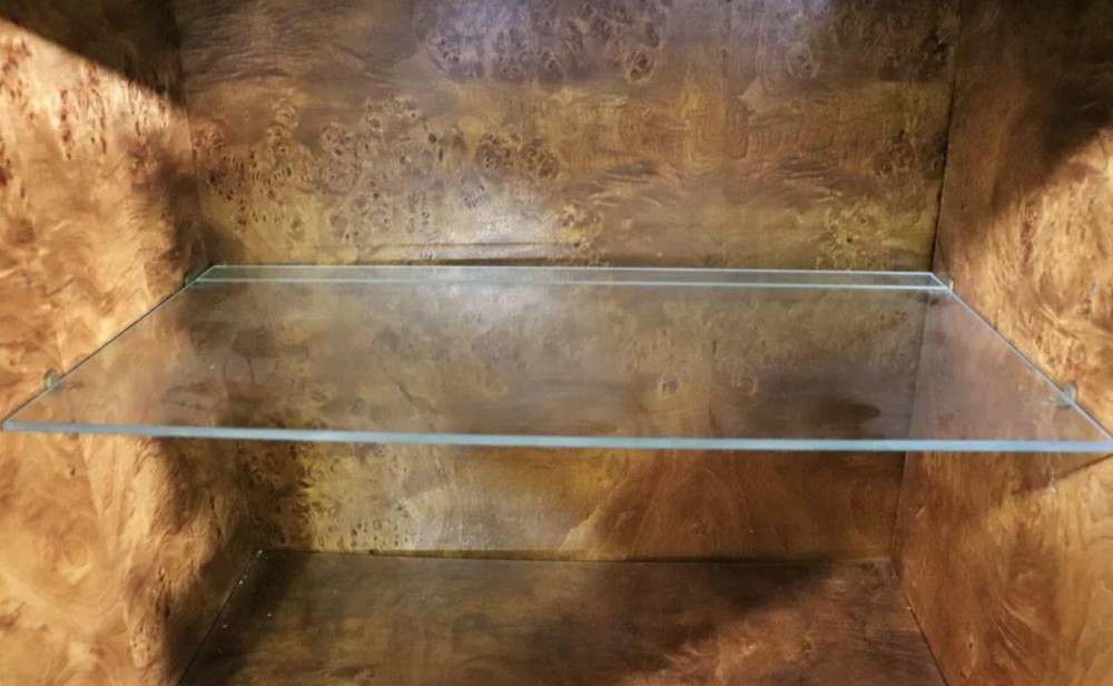 Burl & Brass Credenza by Founders
