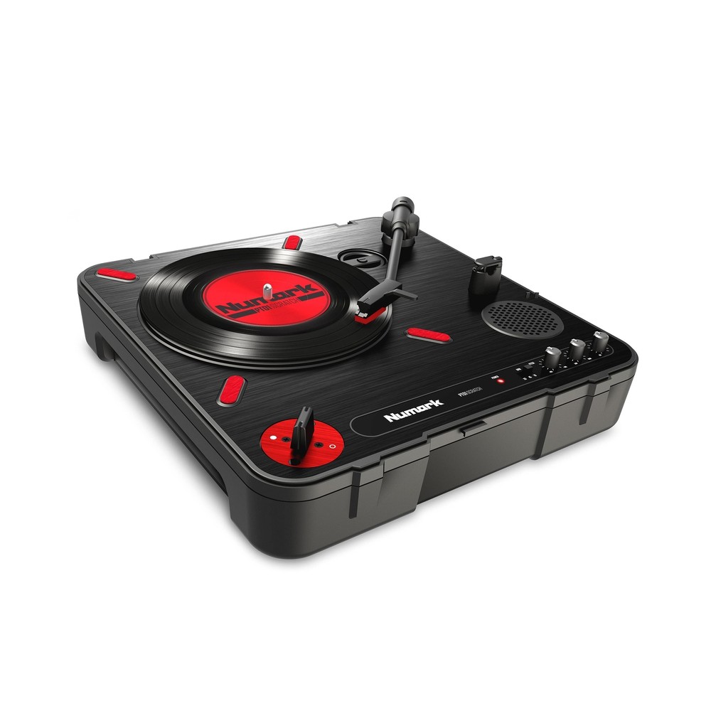 Numark PT01 Scratch | DJ Turntable for Portablists With User Replaceable Scra...