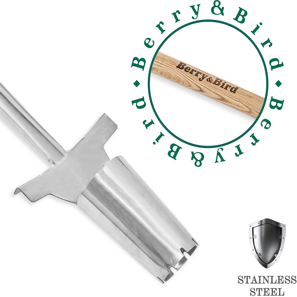 Berry&Bird 36.6-Inch Long Handle Garden Bulb Planter Tool