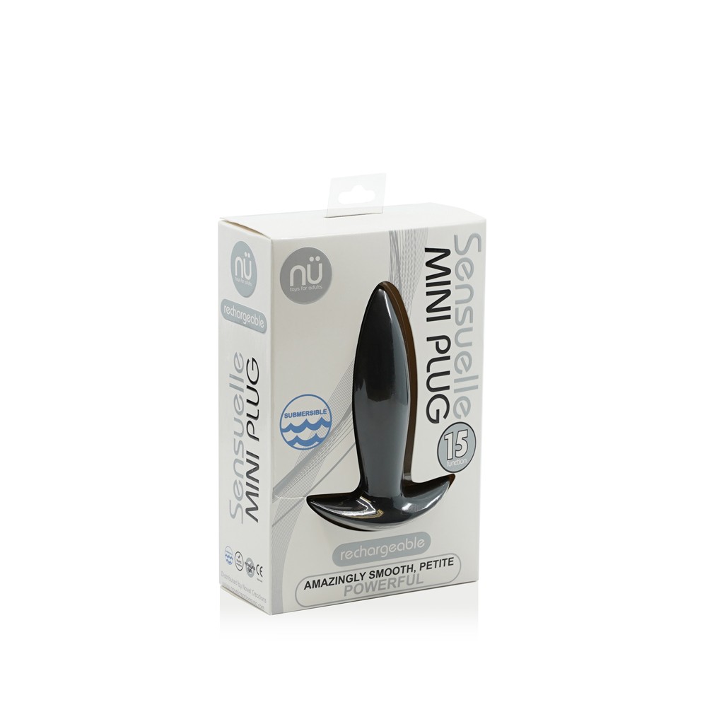 Nu Sensuelle Mini Plug Black
