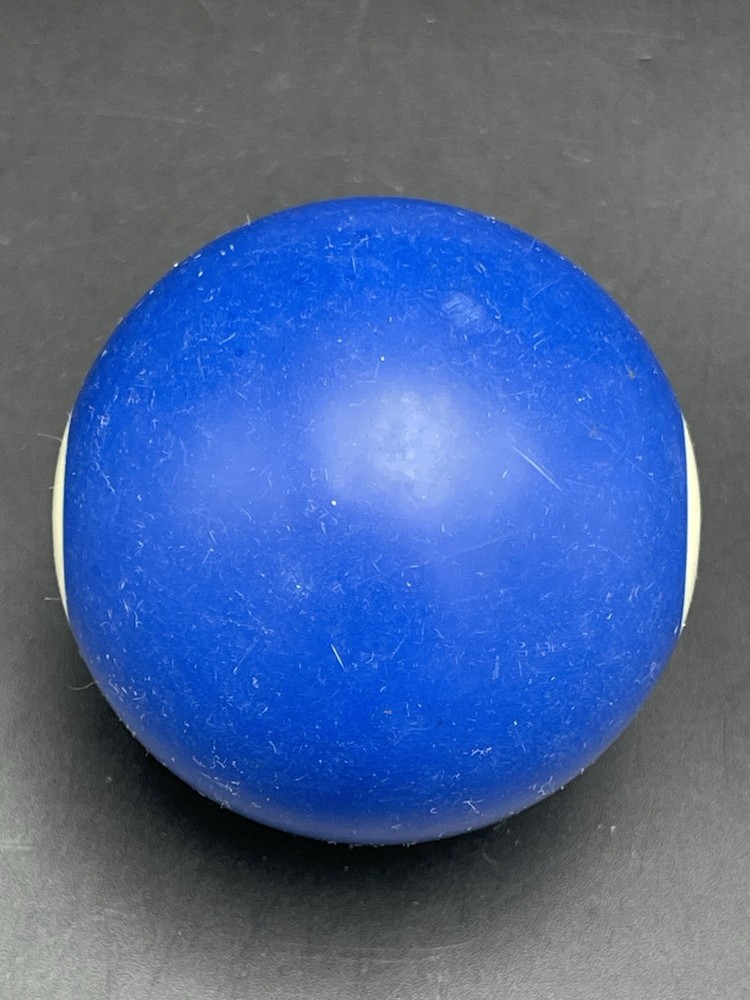 Vintage 2 1/4" Billiard Ball Pool Ball Replacement Ball Solid #2 Blue