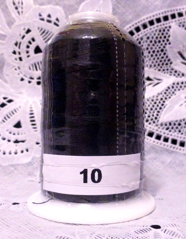 1 NEW Black GUTERMANN miniking 100% polyester thread 1094 yards Spool