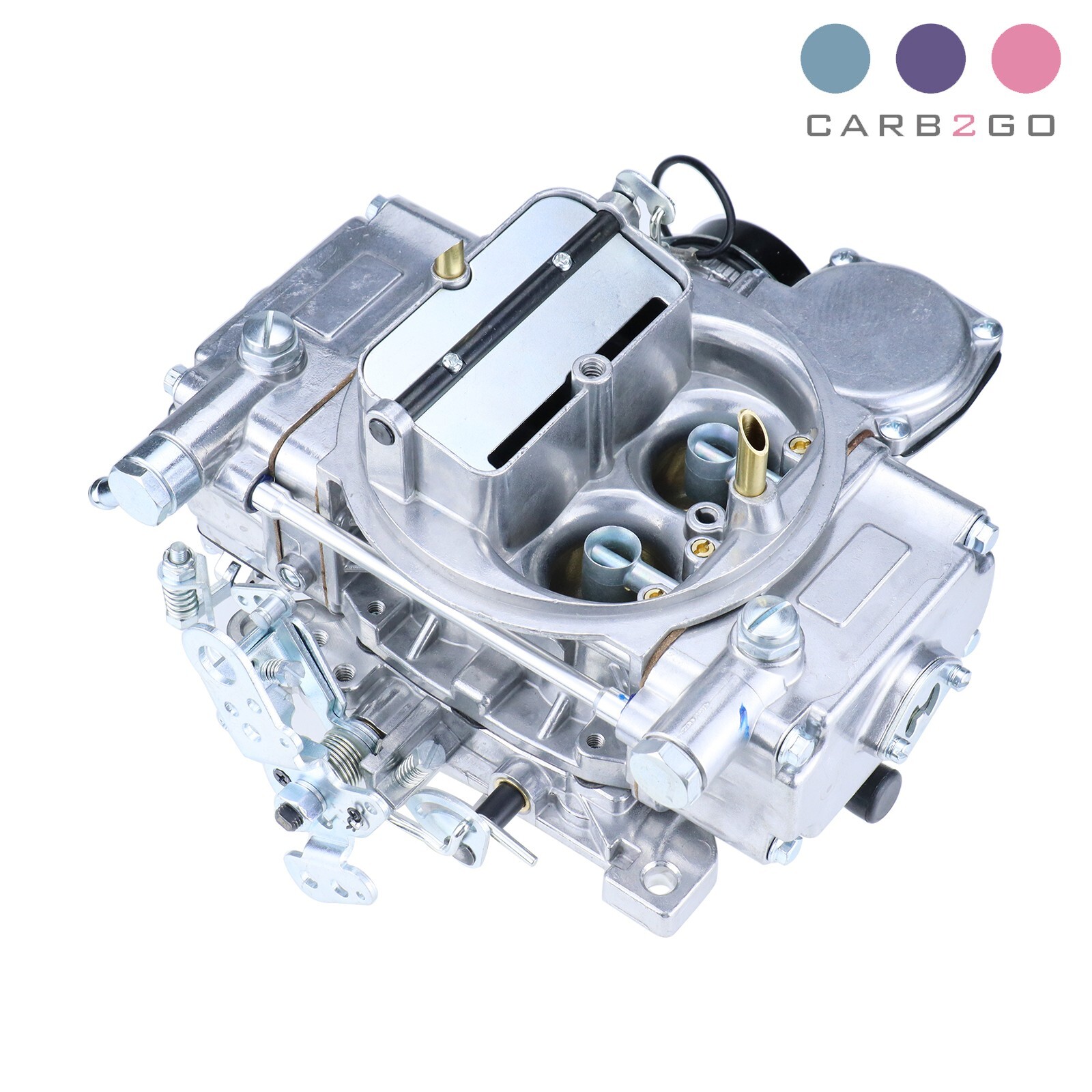 600-699CFM 4 Barrel Carburetor Repalce Holley 4160 Electric Choke 0-80457S