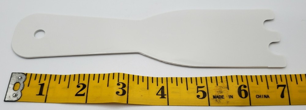 George Foreman Grill Plastic 7" White Replacement Scraper Spatula Cleaner