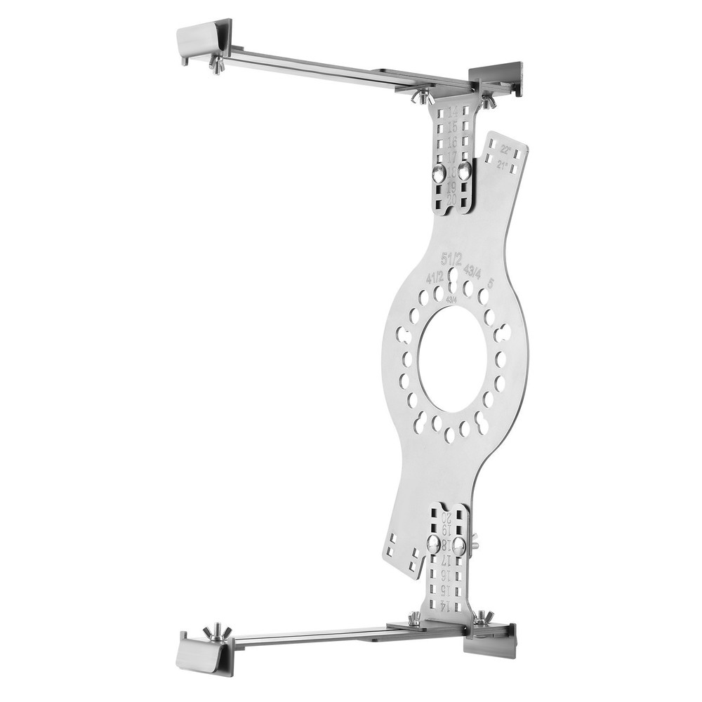 Wheel Fitment Testing Tool 14"-20" New Silver 5-Lug Pattern