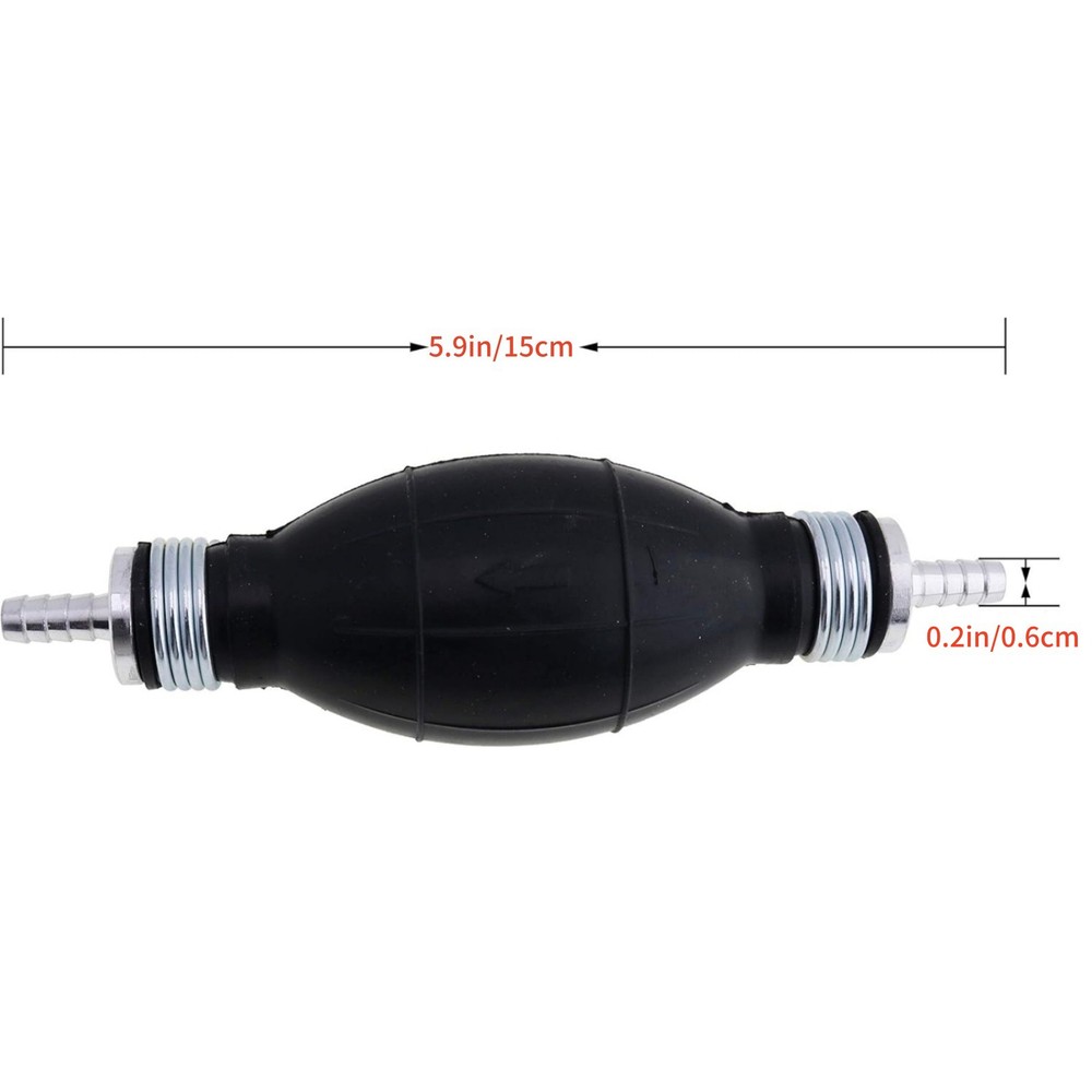 Fuel Primer Bulb Assembly 6657734 For Bobcat Compact Excavator E08 E10 E25 E26