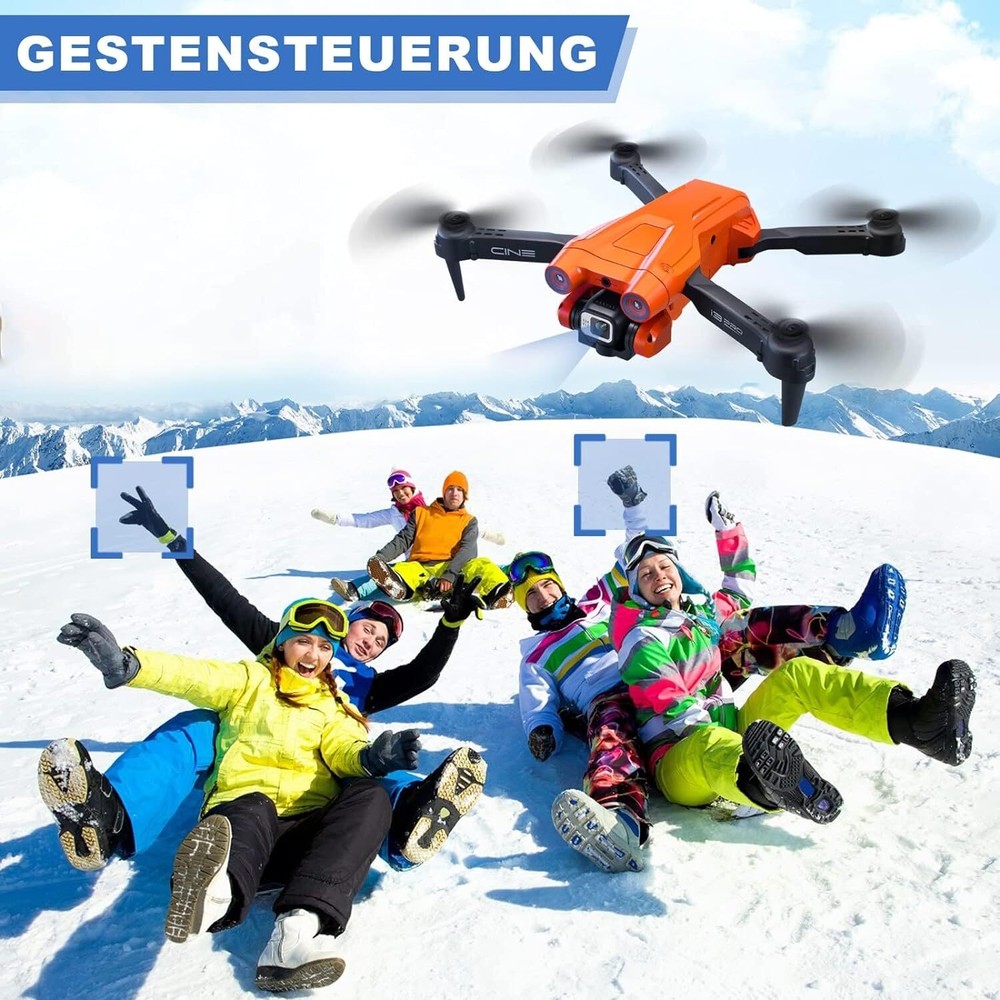 i3 PRO Foldable RC Drone 4K HD FPV Camera Obstacle Avoidance Quadcopter +Battery