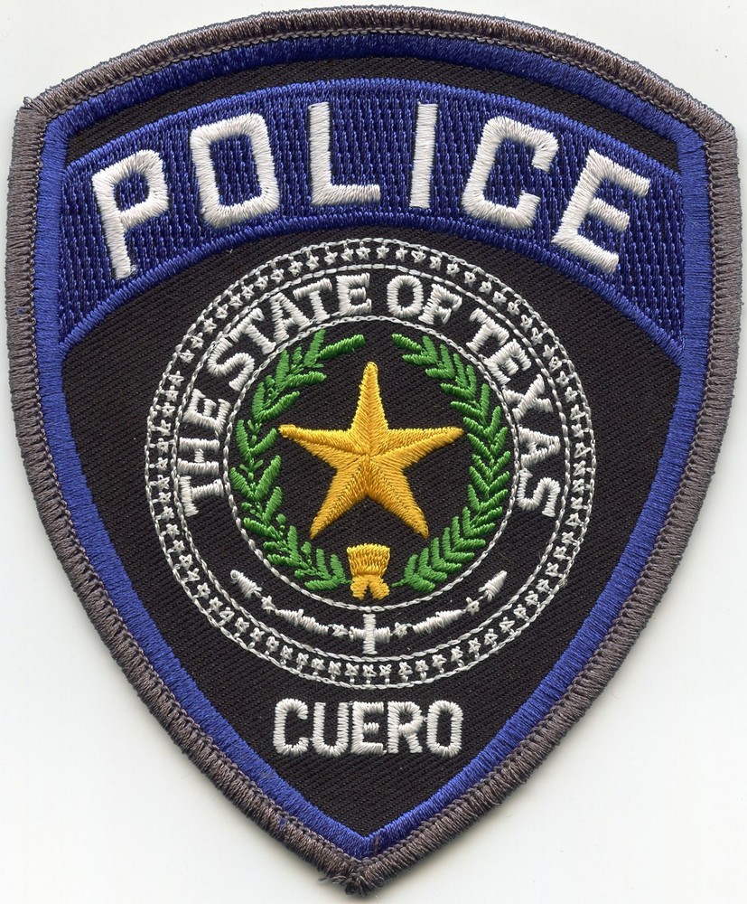 CUERO TEXAS TX POLICE PATCH