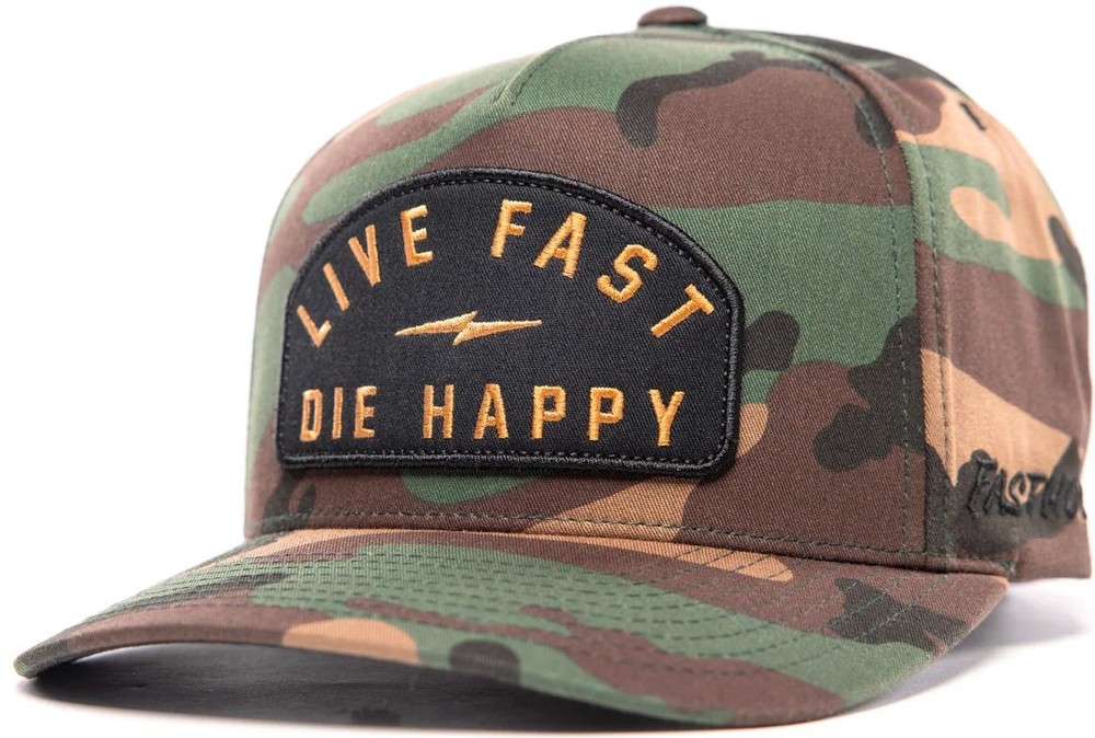 Fasthouse Wired Snapback Hat Camo