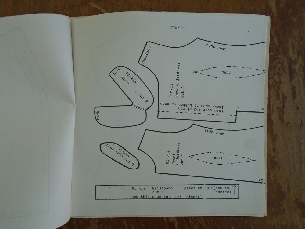 Vintage Doll Making Instructions from 1960's & 1970's