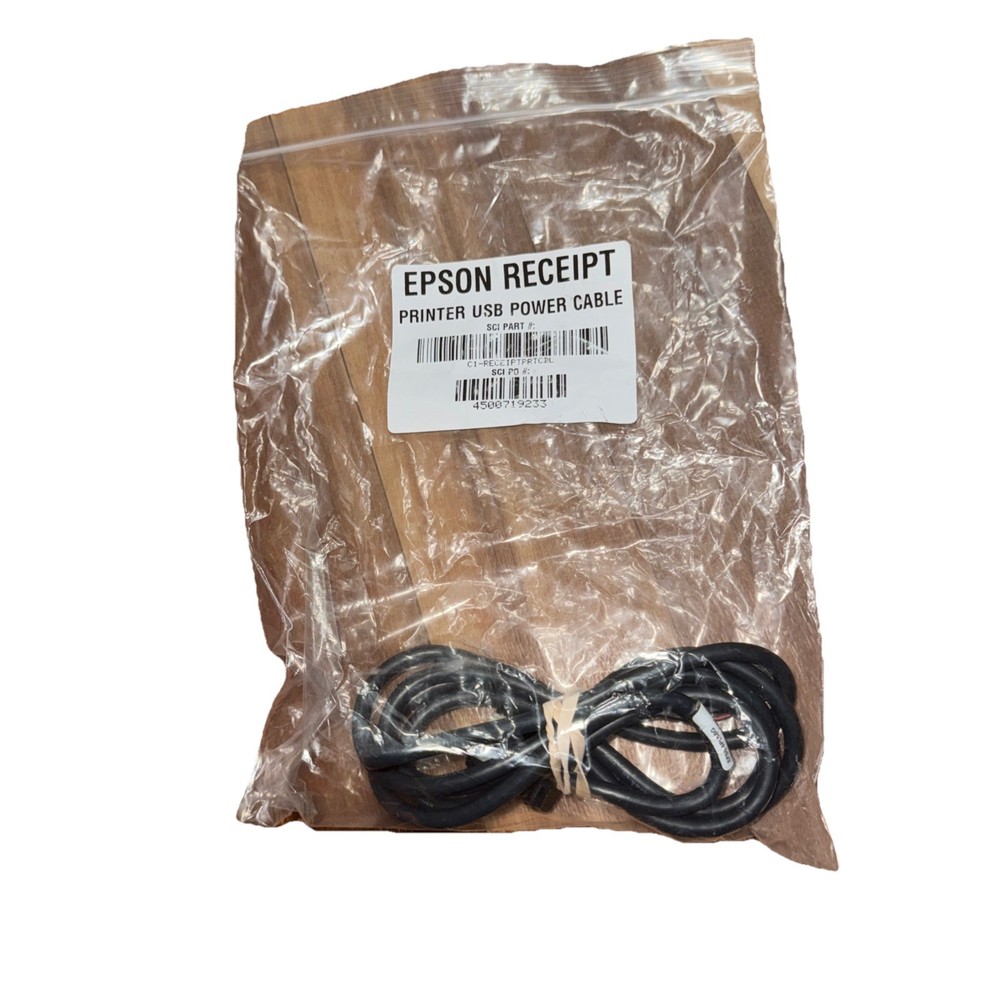 Epson Receipt printer USB Power Cable
