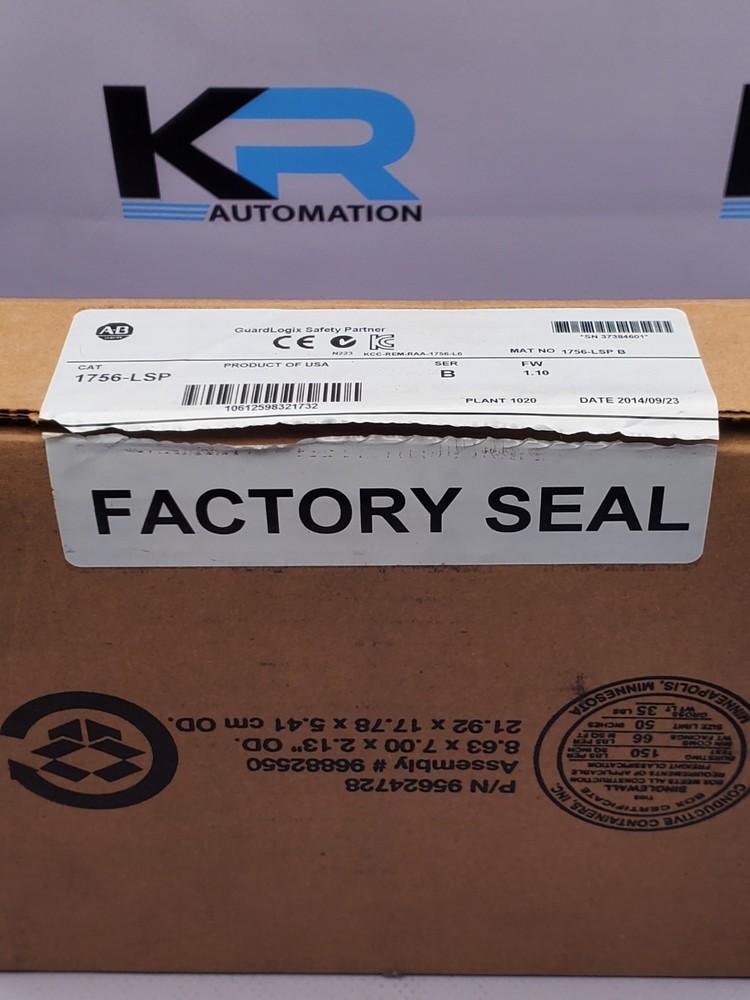 Allen-Bradley 1756-LSP GuardLogix Safety Partner Controller
