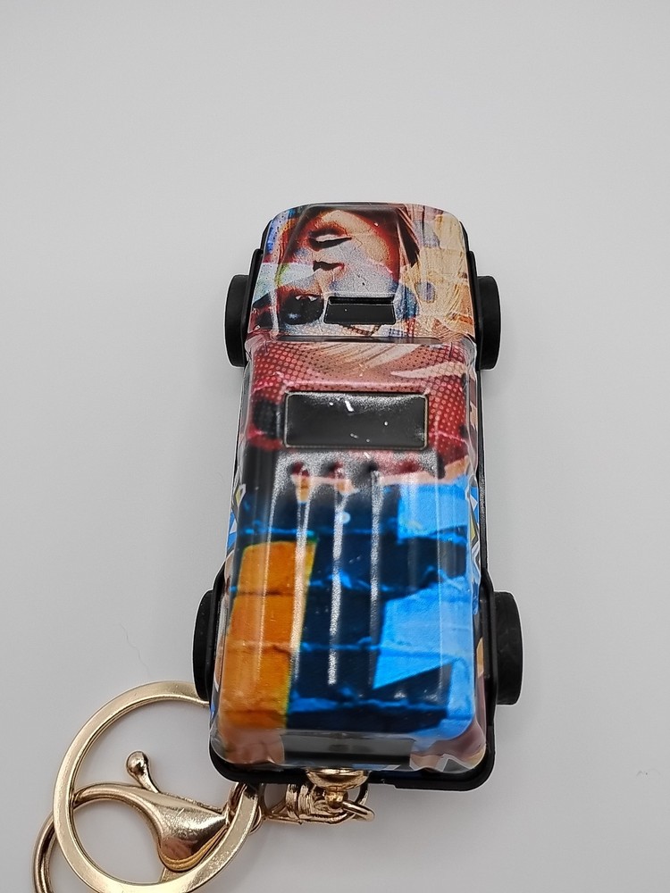 SUV Pullback Keychain 3.5"