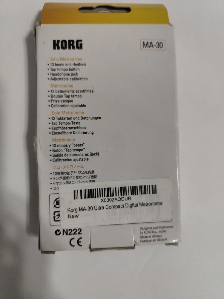 KORG Metronome MA-30
