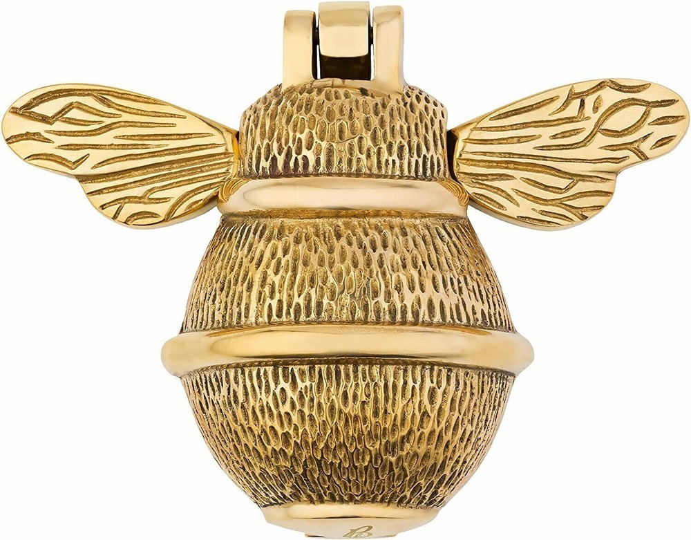 Michael Healy Bumblebee Door Knocker Solid Brass Handmade Design House Welcome