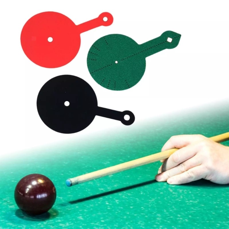 3Pcs Billiard Aiming Training Mat Pool Tables Billiard Aim Trainers Enduring