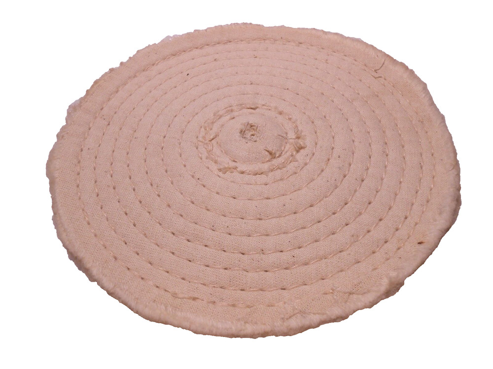 Buffing Wheel 6" x 1/4" Thick x 1/2" Hole New Old Stock