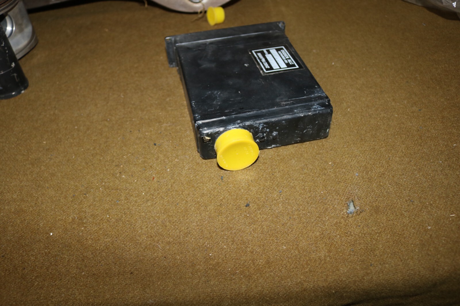 Vintage C-5 C5 Galaxy 4 engine Exhaust Gas Temperature EGT gauge