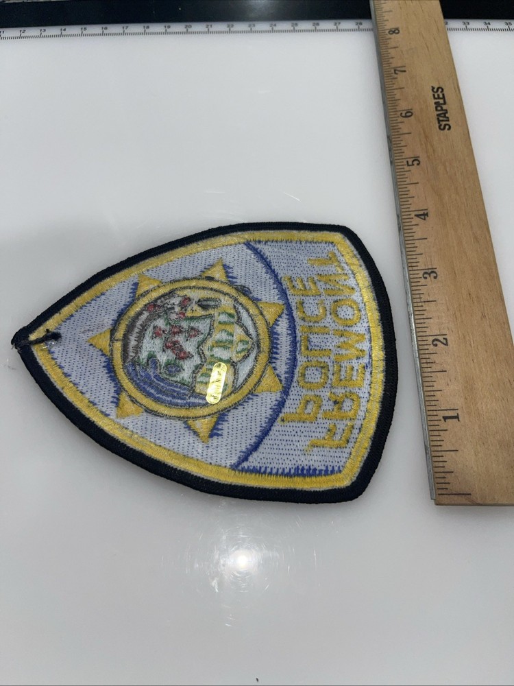FREMONT CALIFORNIA, CA, POLICE PATCH