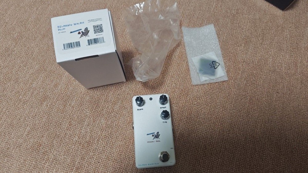 Animals Pedal RELAXING WALRUS DELAY Effector Delay Good Condition