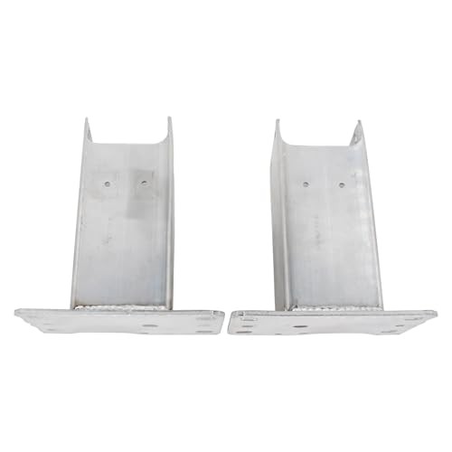 2Pcs Front Driver and Passenger Side Bumper Bracket for Audi A4 Quattro 2017