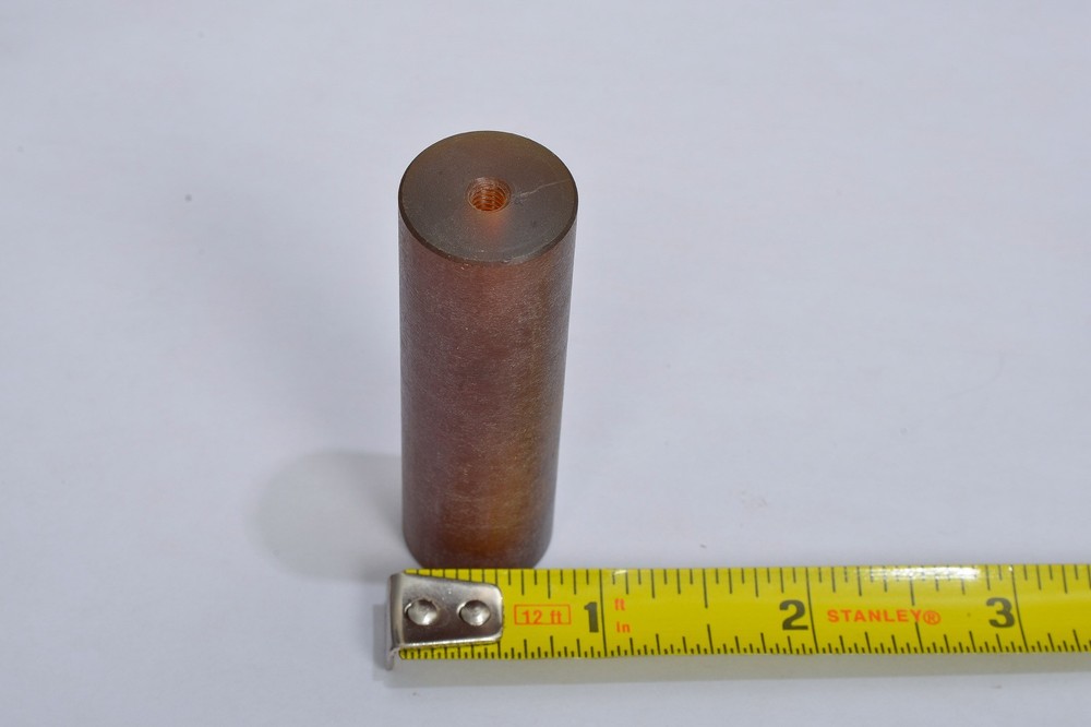 3/4” DIAMETER 2-1/2” LONG THREADED PLASTIC HIGH VOLTAGE STAND OFF INSULATOR