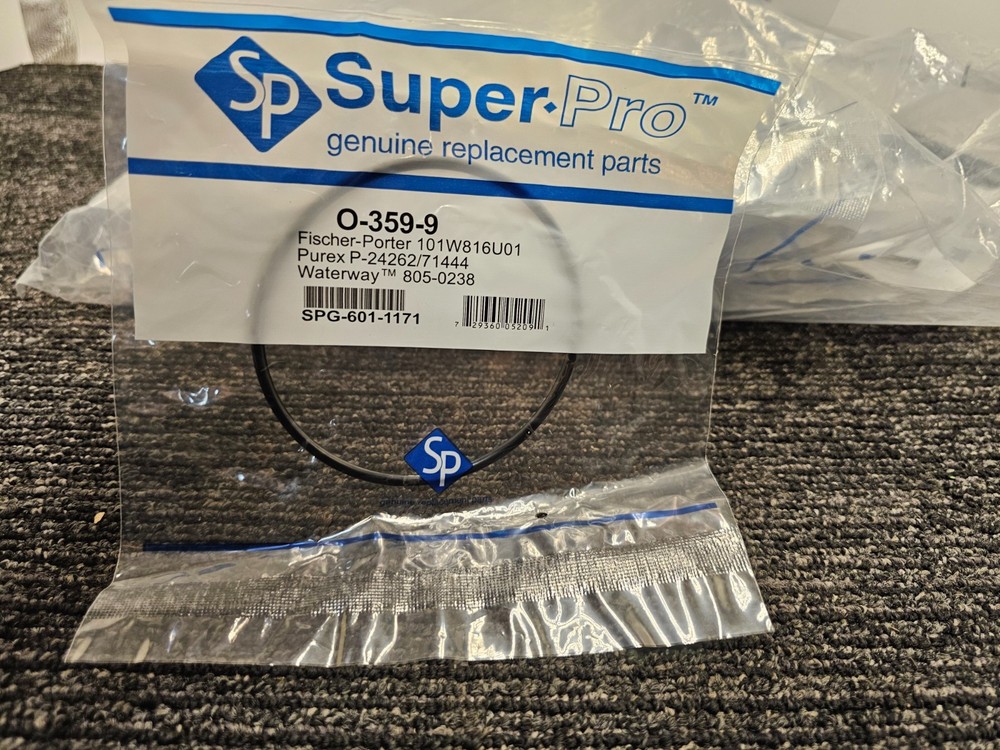 (QTY 4) SUPER-PRO O-359-9 DIFFUSER O-RING SPG-601-1171