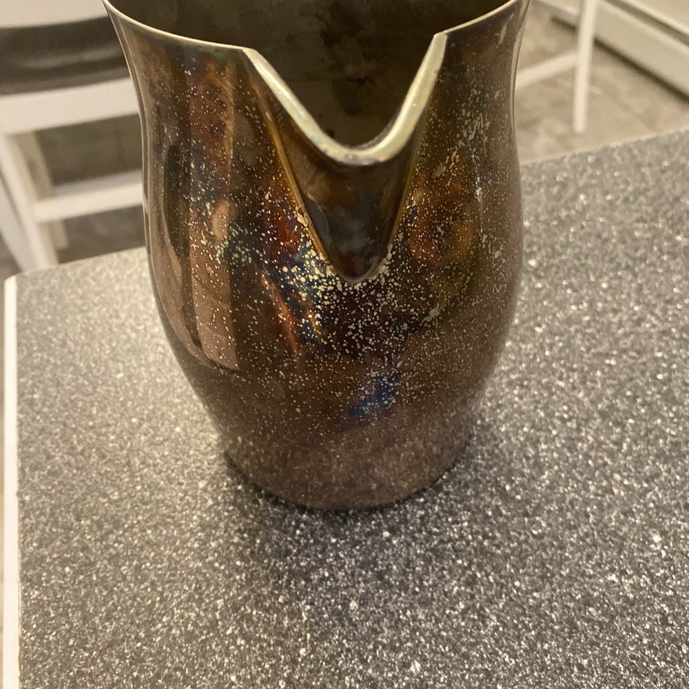 Academy Pitcher Silver On Copper