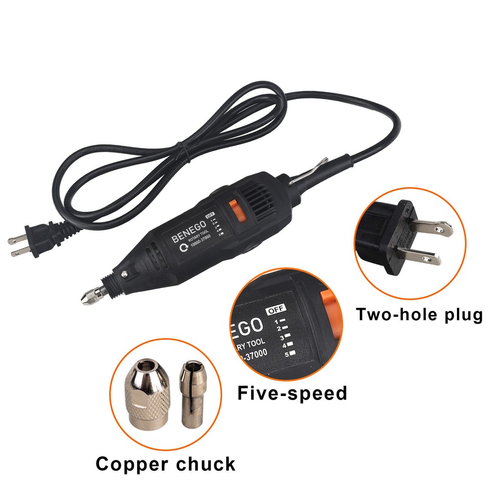 TIG Welding Tungsten Electrode Grinder Sharpener Multipurpose Head & Rotary Tool