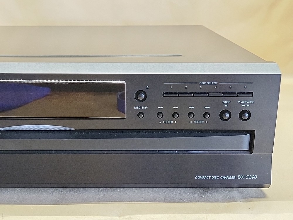 Onkyo DX-C390 Multi CD Player 6 Disc Changer Player No Remote - Tested & Working