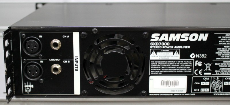Samson SXD7000 Power Amplifier