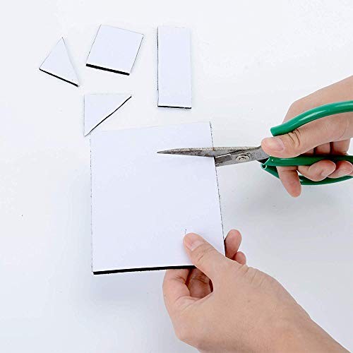 4-Pair 4x6 inch Upgrade Hook Loop Tape Double-Side Adhesive Strips Mounting