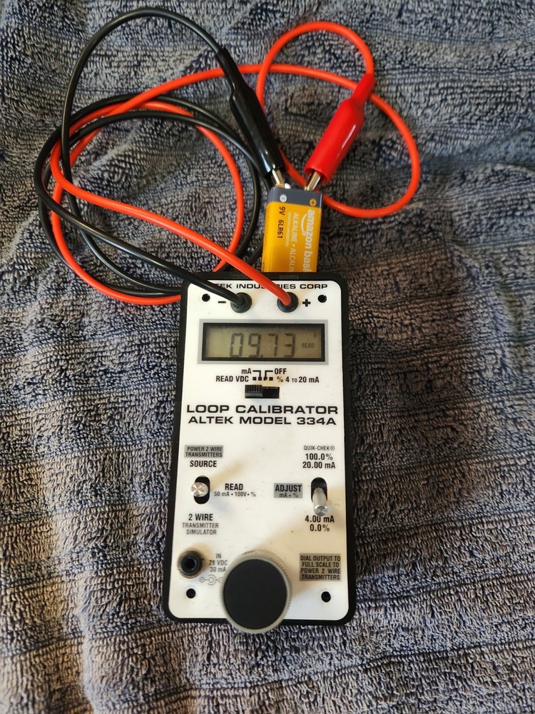 Altek 334A Loop Calibrator with Case