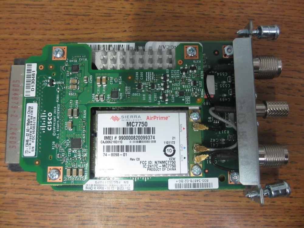 Cisco EHWIC-4G-LTE-V 4G Wireless Network Card