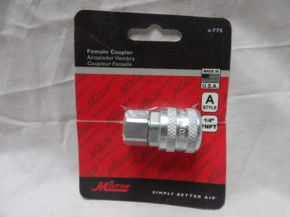 Milton Female Coupler #s-775