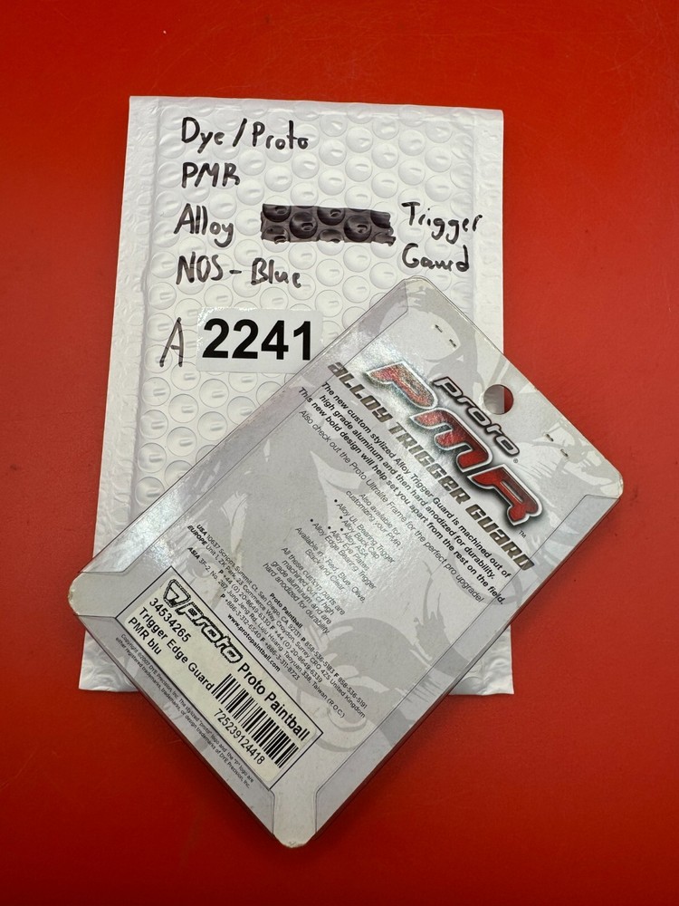 Dye/Proto PMR Alloy Trigger Guard NOS-Blue