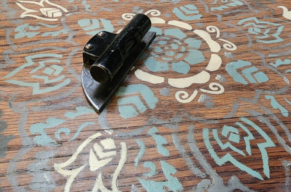 Level Attachment For Early Starrett Protractor Head