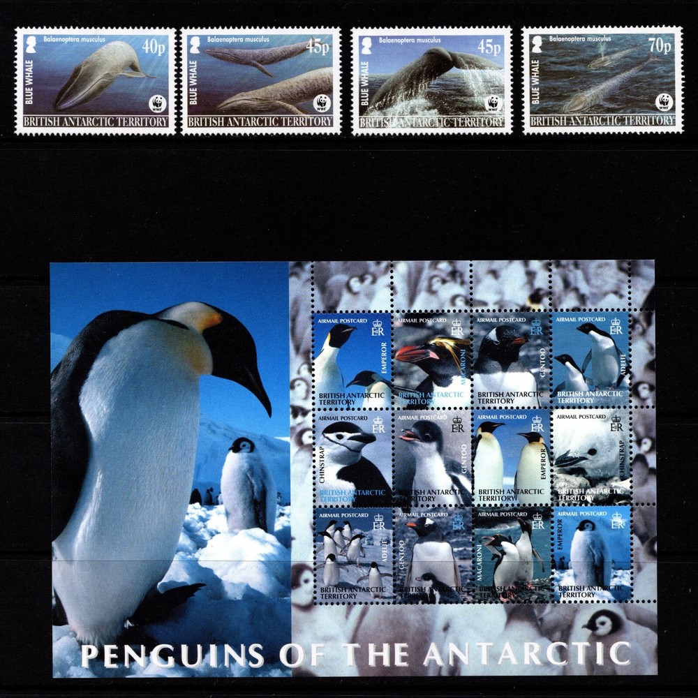 BRITISH ANTARCTIC TERRITORY 2003 COMPLETE YEAR SET: 3 SETS + 2 MINISHEETS MNH