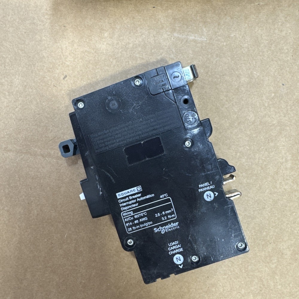 10 PCS Square D QO115PAF - 1P - 15A - AFCI Circuit Breakers