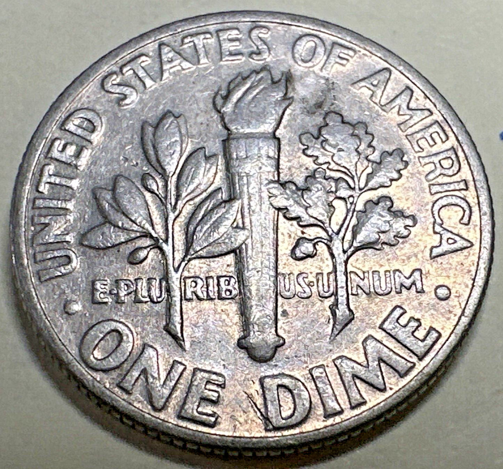 1977 Roosevelt Dime nice 10C 7649N