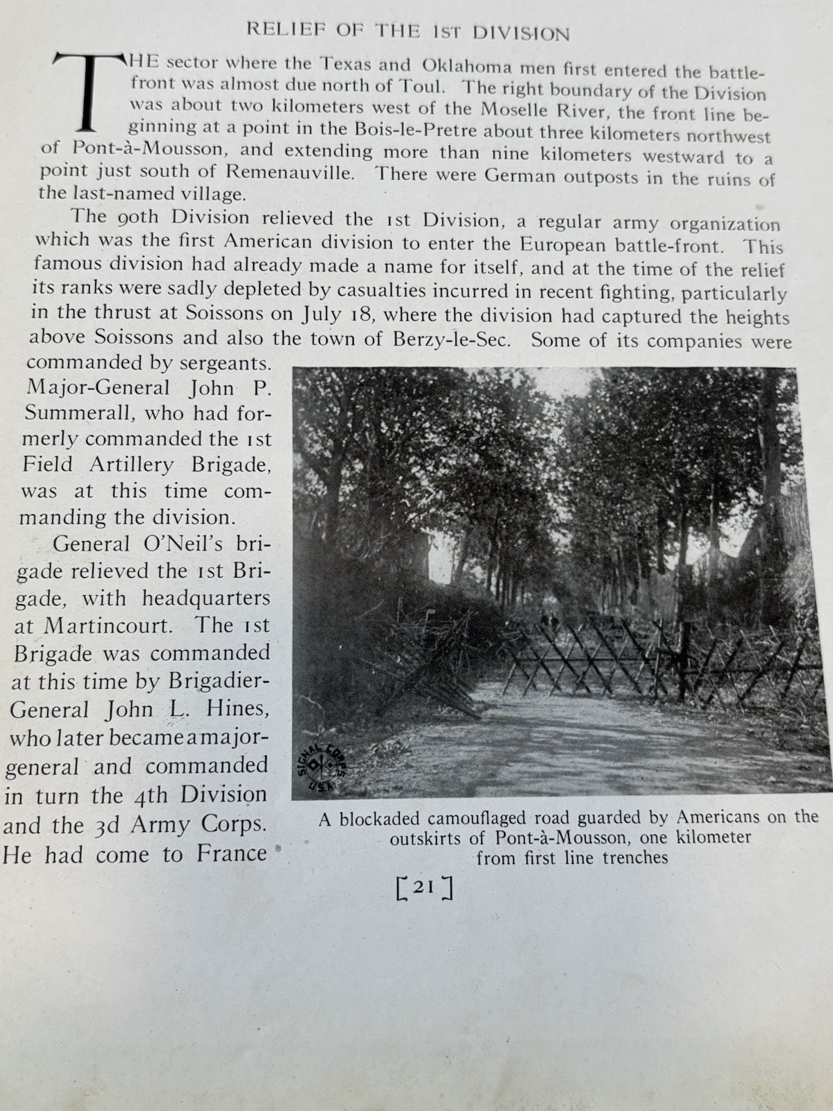 History of the 90th Division by Major George Wythe, Division Historian